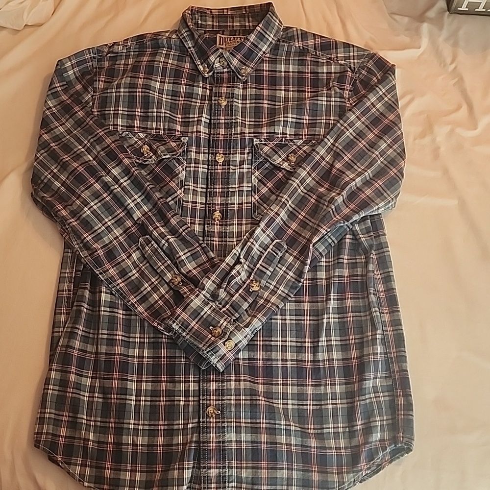 Duluth Trading Co button up shirt
